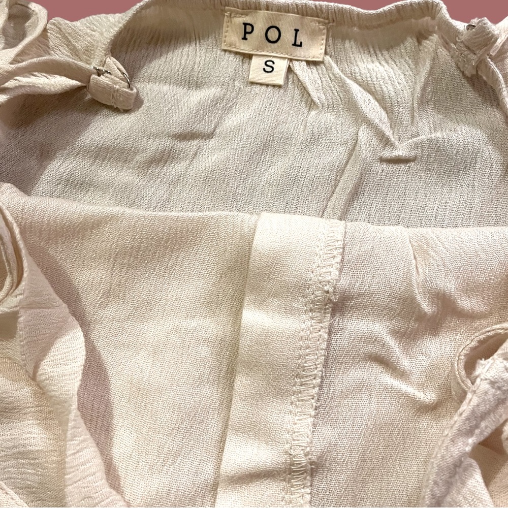 NWT POL tunic dress in natural vintage cream. Size small. - Picture 8 of 8